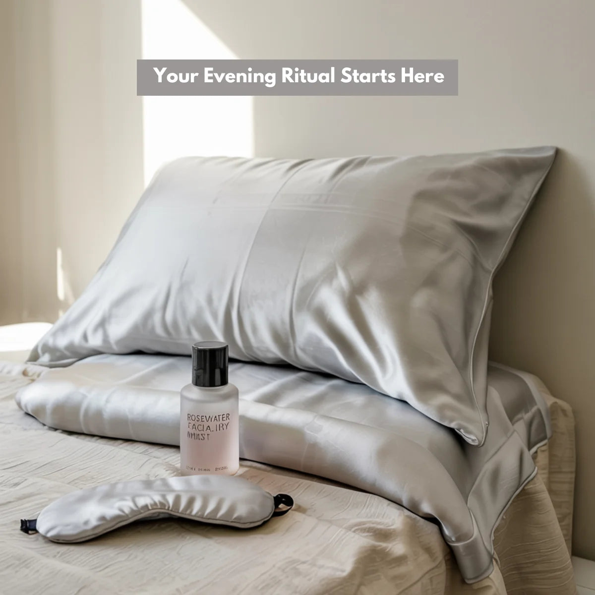 Wake Up Glowing - Anti-Aging Silk Pillowcase