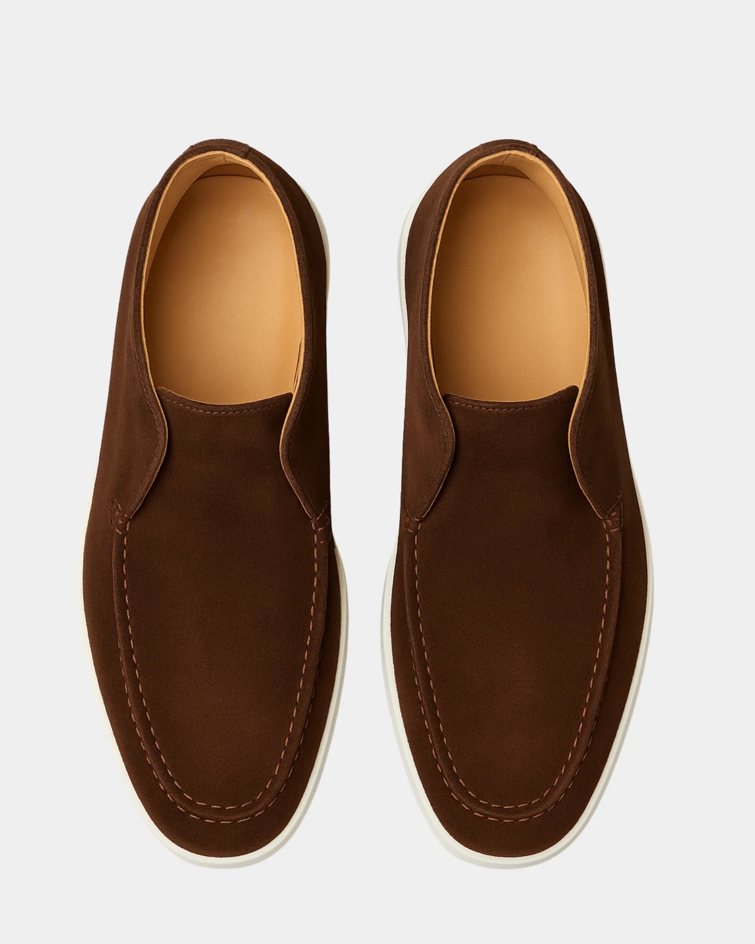 MARINA HIGH LOAFERS - BROWN