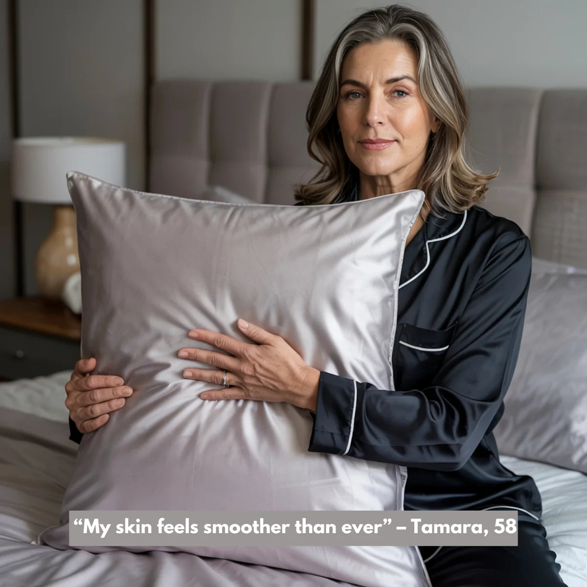 Wake Up Glowing - Anti-Aging Silk Pillowcase
