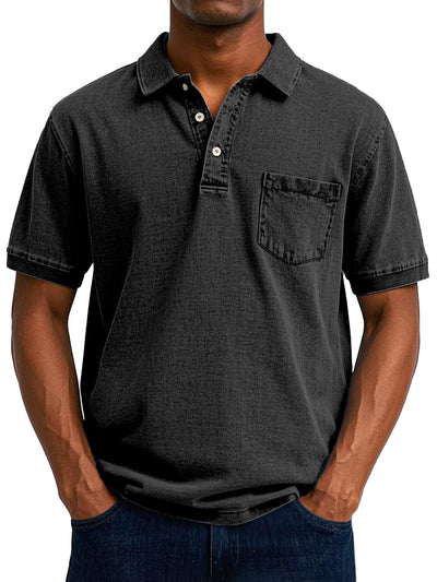 maxime™  | Chemise Polo Vintage Décontractée pour Homme