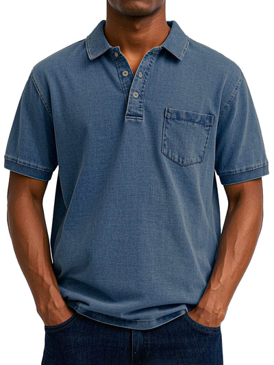 maxime™  | Chemise Polo Vintage Décontractée pour Homme