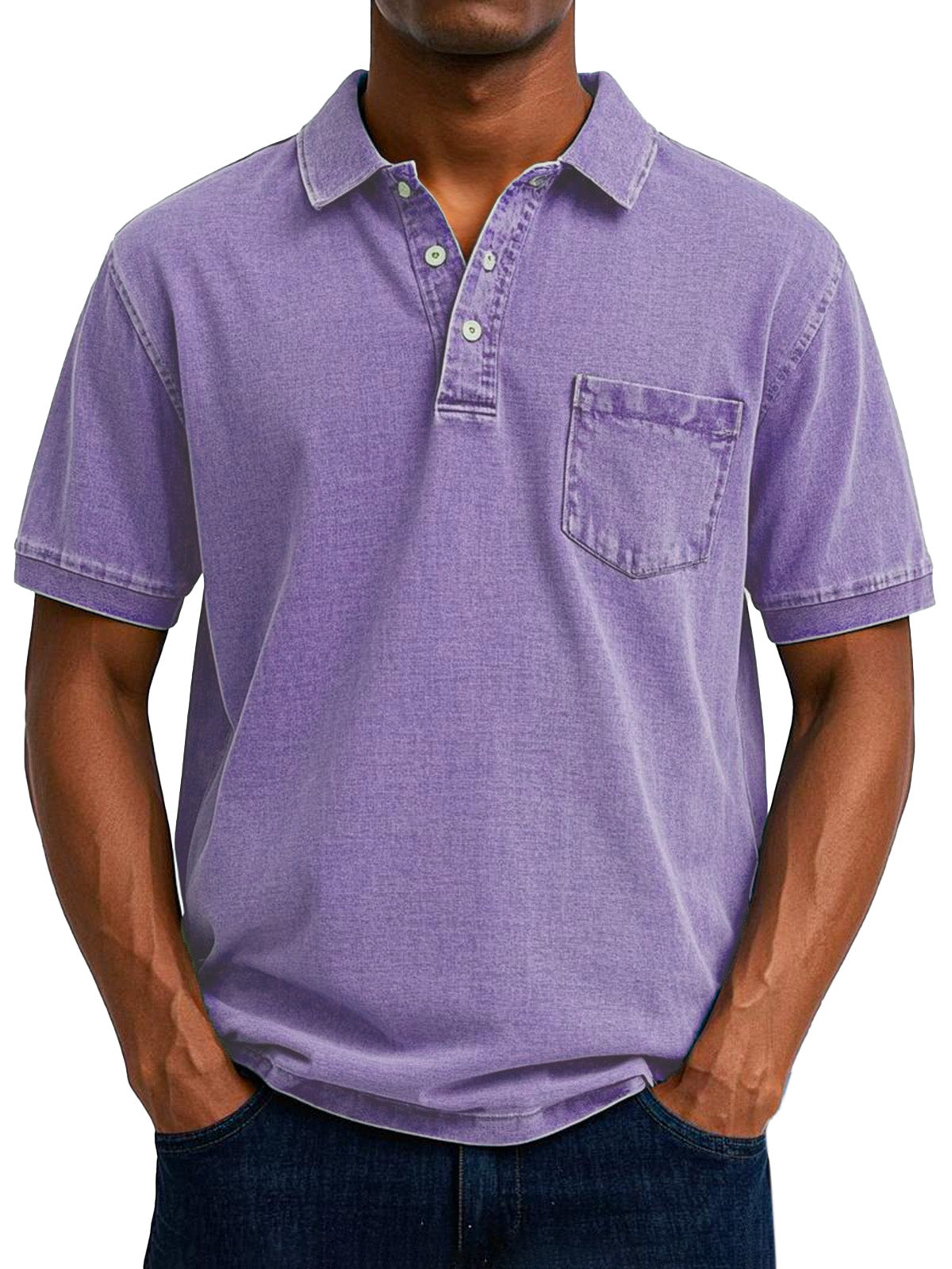 maxime™  | Chemise Polo Vintage Décontractée pour Homme