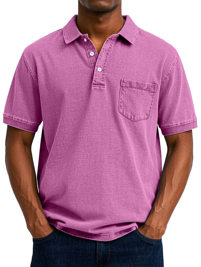 maxime™  | Chemise Polo Vintage Décontractée pour Homme