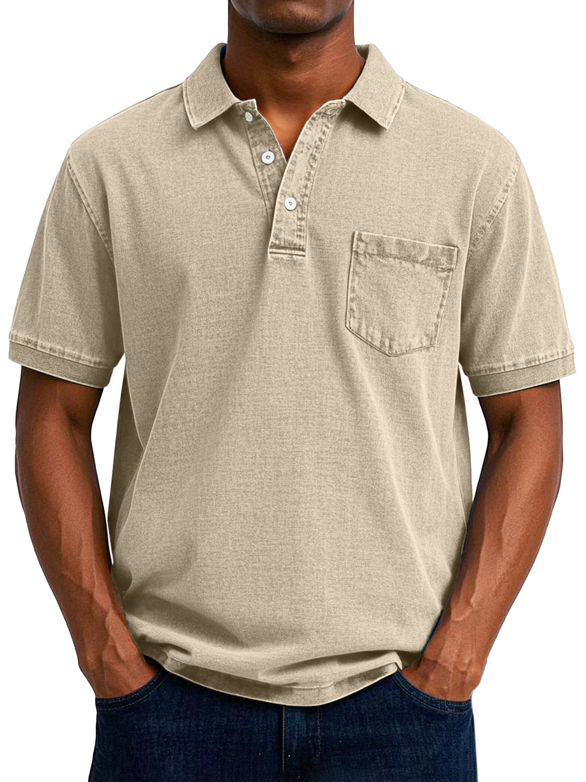 maxime™  | Chemise Polo Vintage Décontractée pour Homme