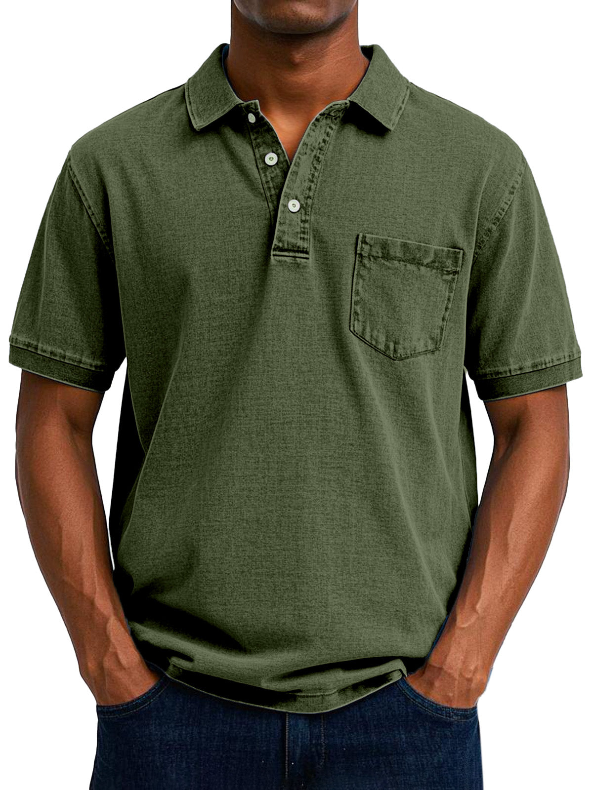 maxime™  | Chemise Polo Vintage Décontractée pour Homme