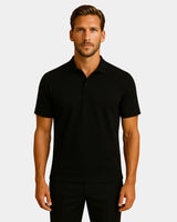 Adriano Polo T-Shirt - Black