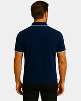 Davide Polo T-Shirt - Black