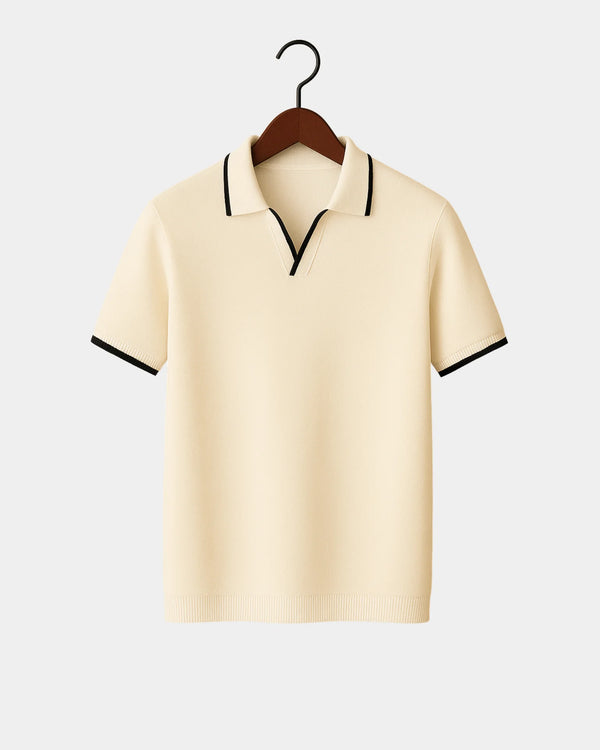 Davide Polo T-Shirt - Beige