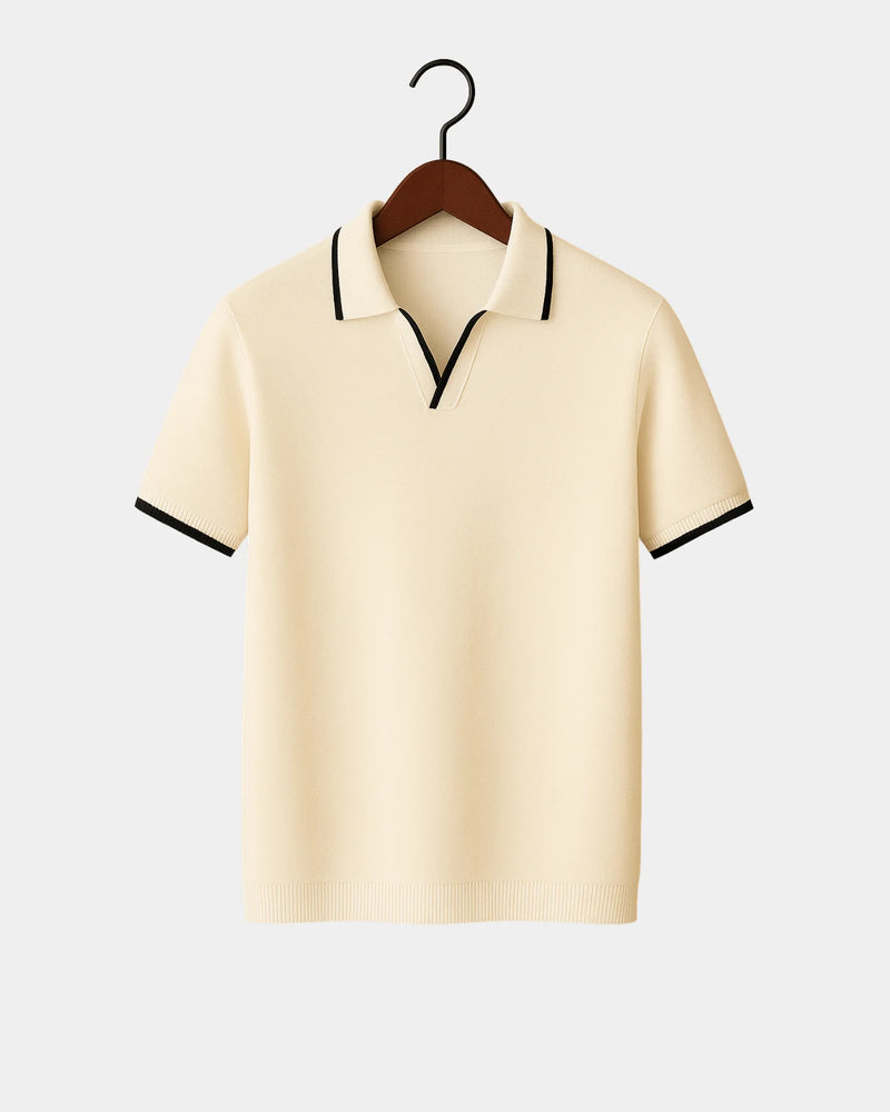 Davide Polo T-Shirt - Beige