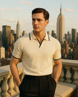 Davide Polo T-Shirt - Beige