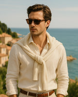 Marco - Linen Shirt White