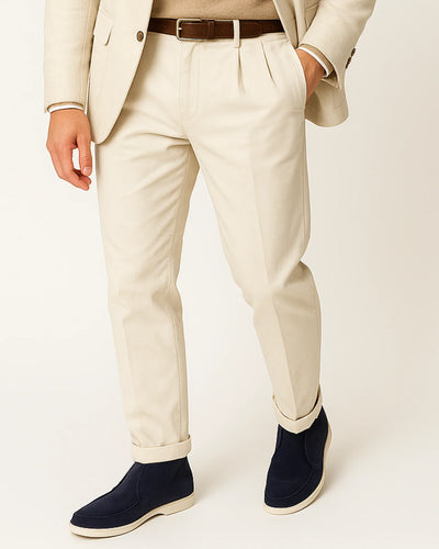 MARINA HIGH LOAFERS - NAVY BLUE