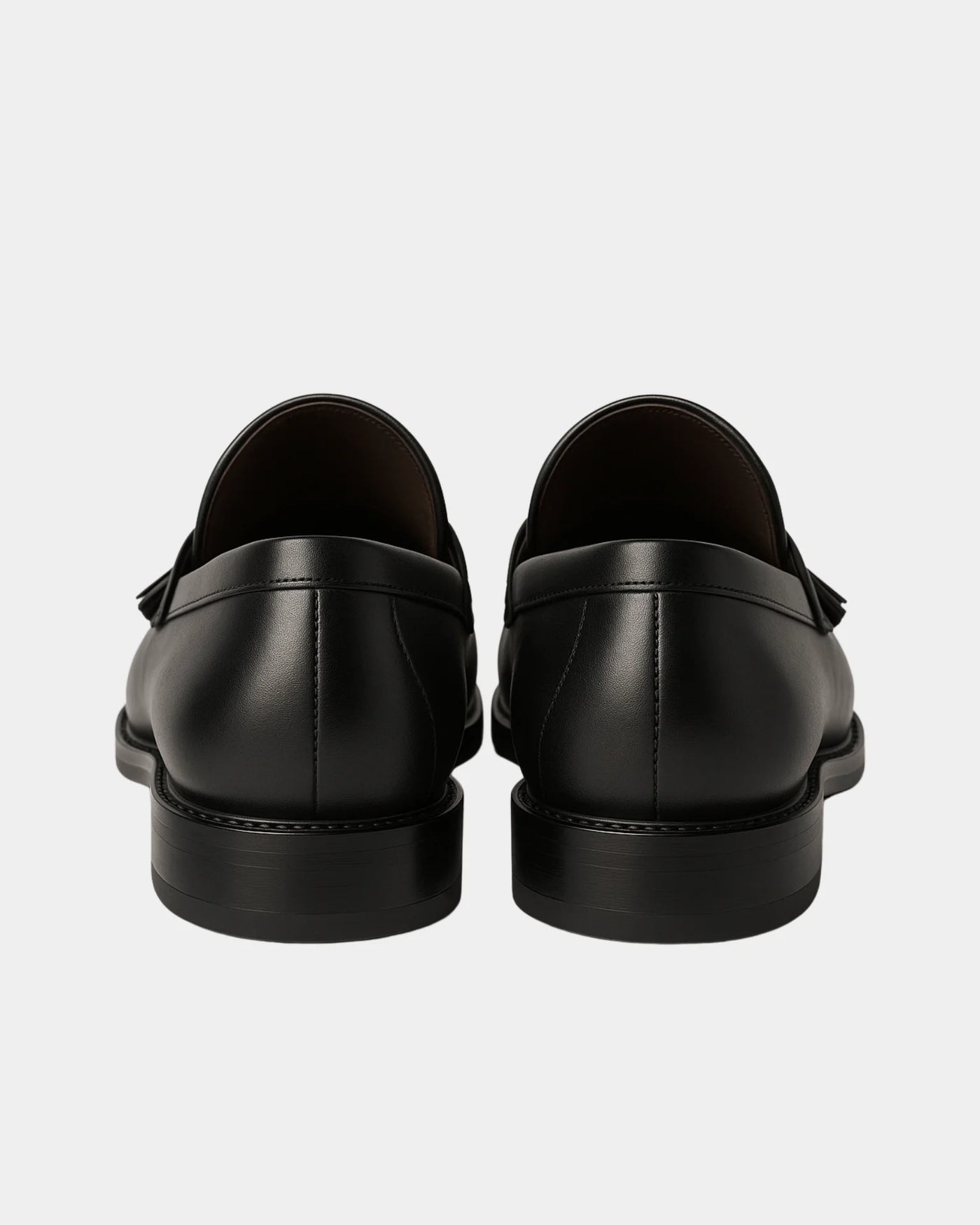 CLASSIC LEATHER LOAFER - BLACK