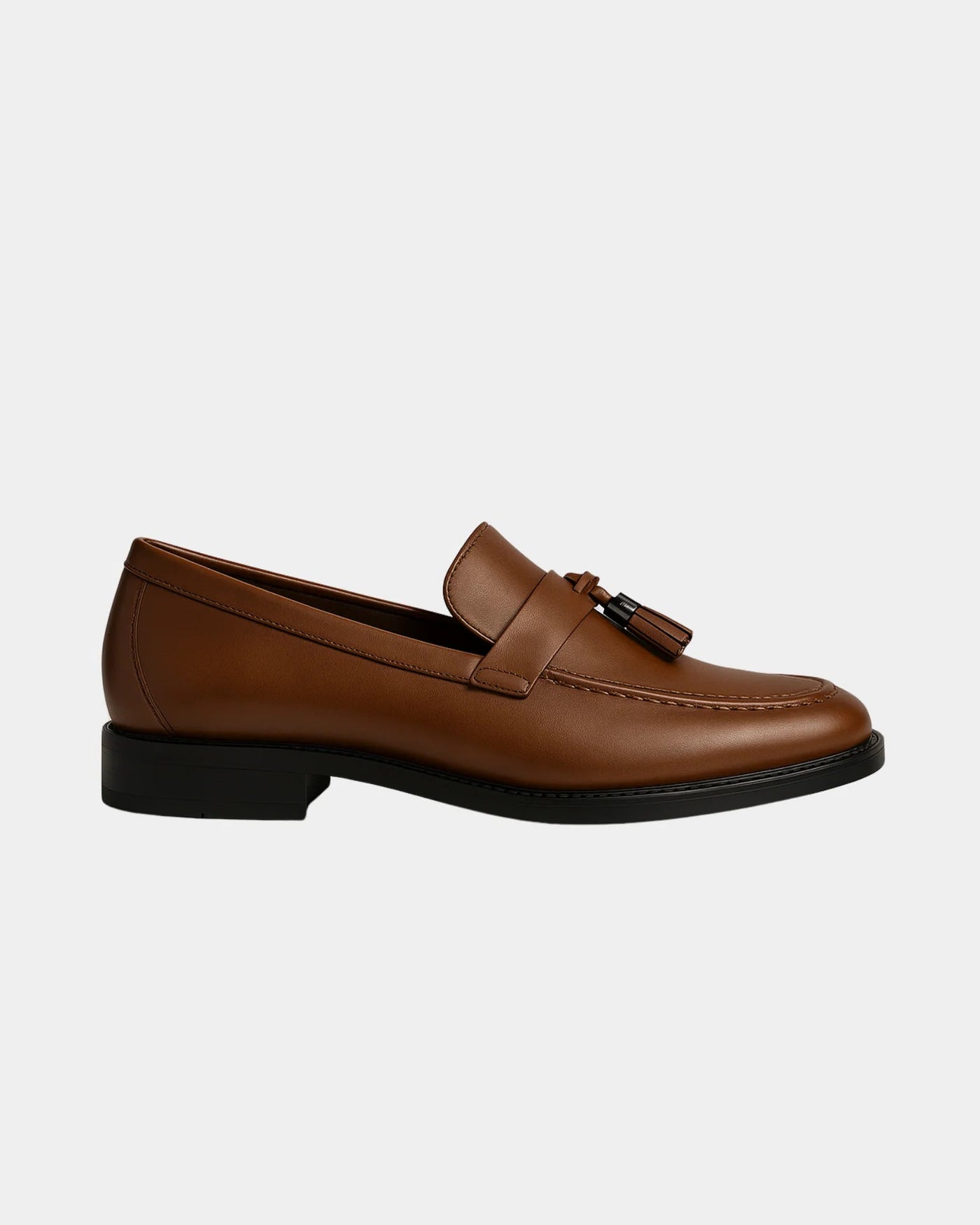 CLASSIC LEATHER LOAFER - BROWN