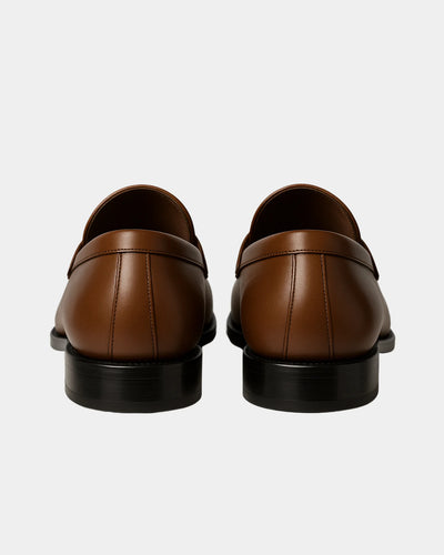 CLASSIC LEATHER LOAFER - BROWN
