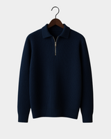 Marco Zip Sweatshirt - Blue
