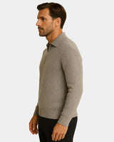 Marco Zip Sweatshirt - Grey