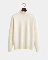 Roberto High Neck Sweatshirt - White