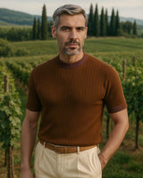 Roberto T-shirt - Brown