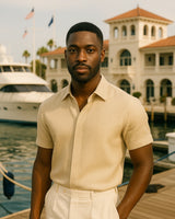 Domenico - Linen Shirt Khaki