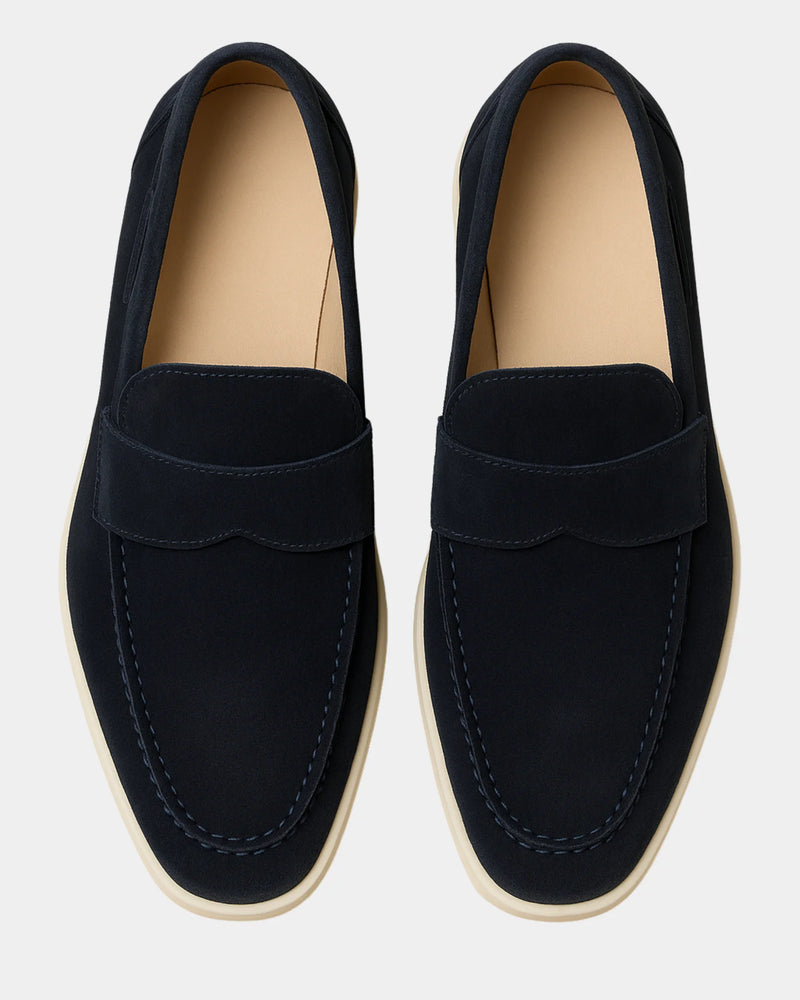 MARINA LOAFERS - NAVY BLUE