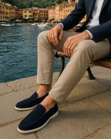 MARINA LOAFERS - NAVY BLUE