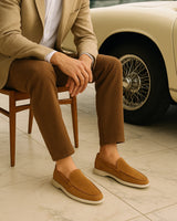 MARINA LOAFERS - GOLDEN BROWN
