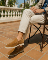 MARINA LOAFERS - GOLDEN BROWN