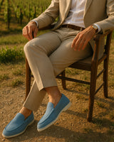 MARINA LOAFERS - LIGHT BLUE