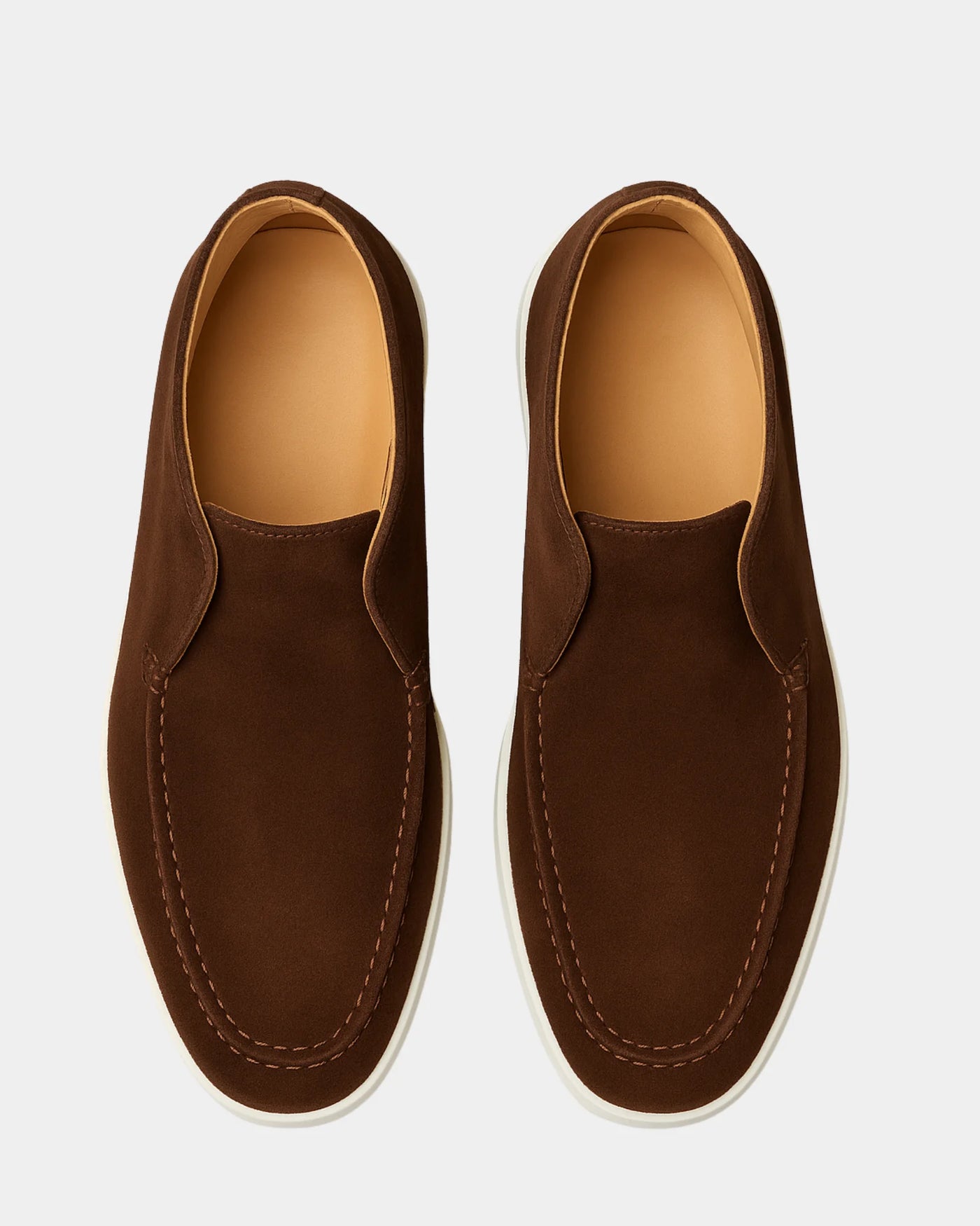 MARINA HIGH LOAFERS - BROWN