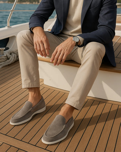 MARINA LOAFERS - GREY
