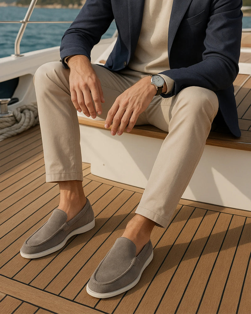 MARINA LOAFERS - GREY