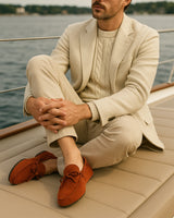 CLASSIC MOCCASINS - ORANGE