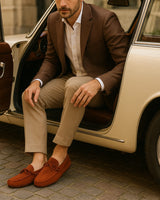 CLASSIC MOCCASINS - ORANGE