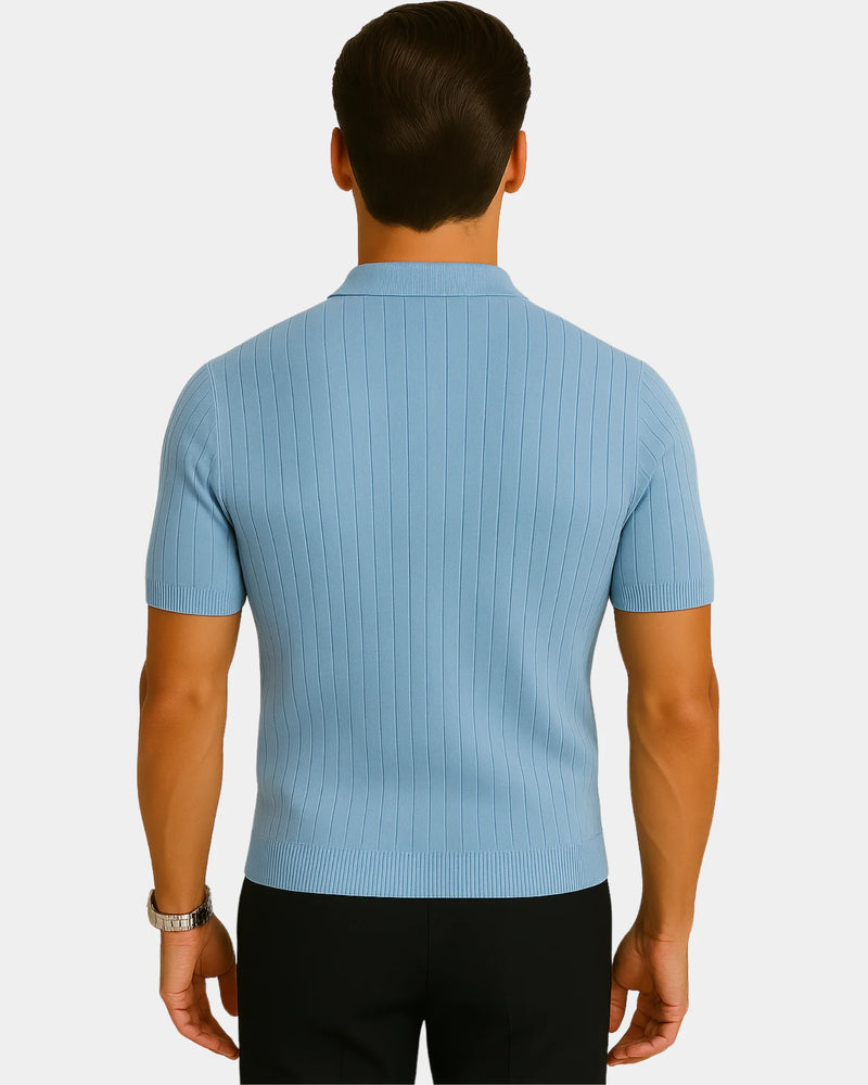 Bruno Polo T-Shirt - Light Blue
