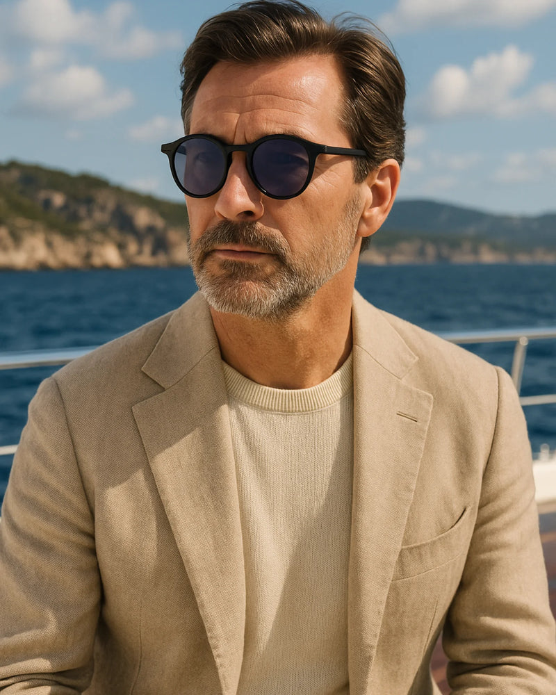 Ricardo - Sunglasses Navy Blue