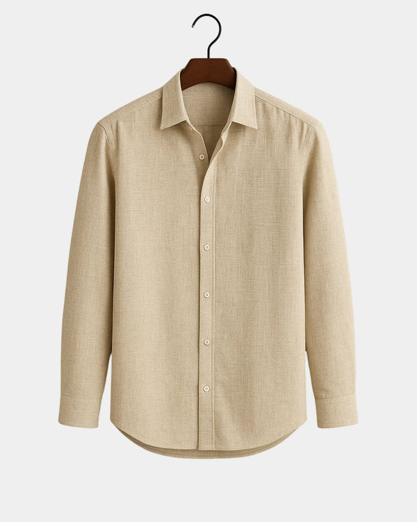 Marco - Linen Shirt Khaki