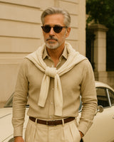Marco - Linen Shirt Khaki
