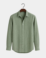 Marco - Linen Shirt Green