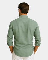 Marco - Linen Shirt Green