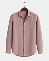 Marco - Linen Shirt Dusty Rose