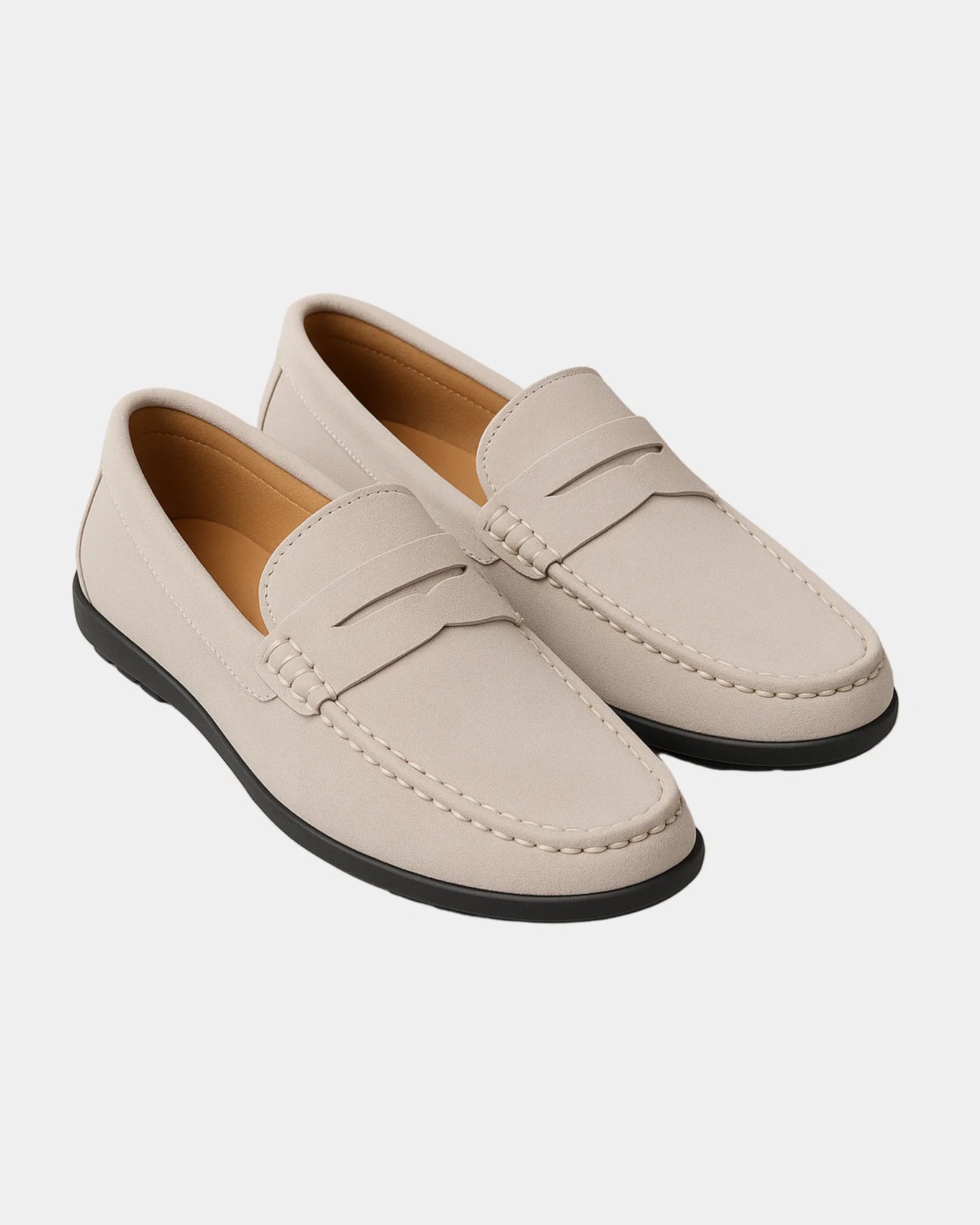 VALENTINO LOAFERS - BEIGE