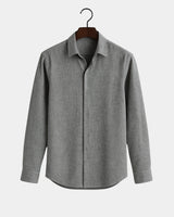 Marco - Linen Shirt Grey