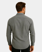 Marco - Linen Shirt Grey