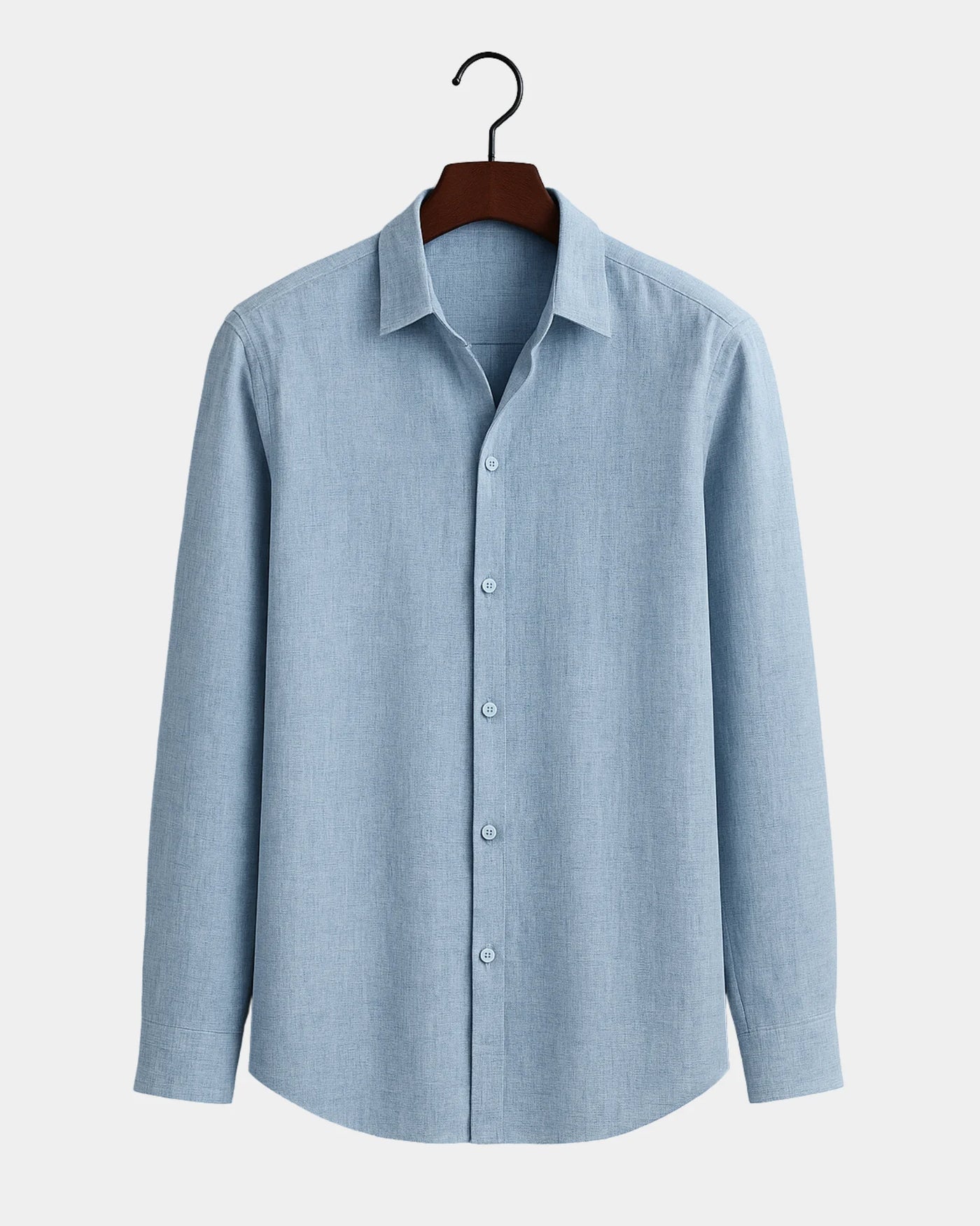 Marco - Linen Shirt Light Blue