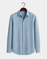 Marco - Linen Shirt Light Blue