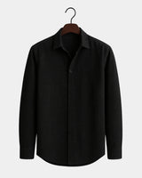 Marco - Linen Shirt Black