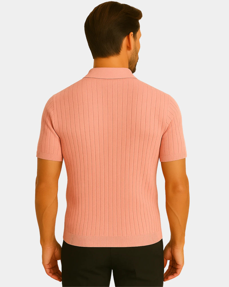 Bruno Polo T-Shirt - Salmon