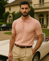 Bruno Polo T-Shirt - Salmon