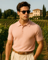 Bruno Polo T-Shirt - Salmon